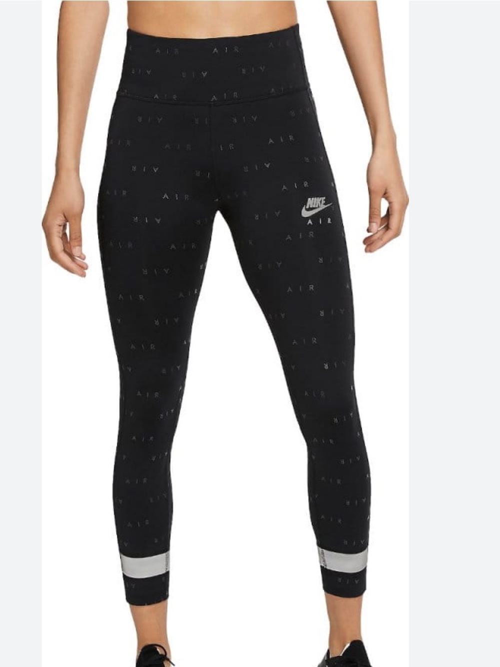 Nike  AIR 7/8 Logo Leggings with Reflective Ankle Stripe